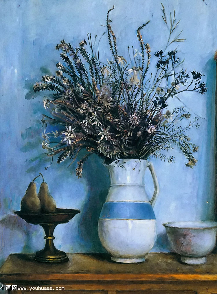 :˹Ұ - still life with hawkesbury wildflowers and pears