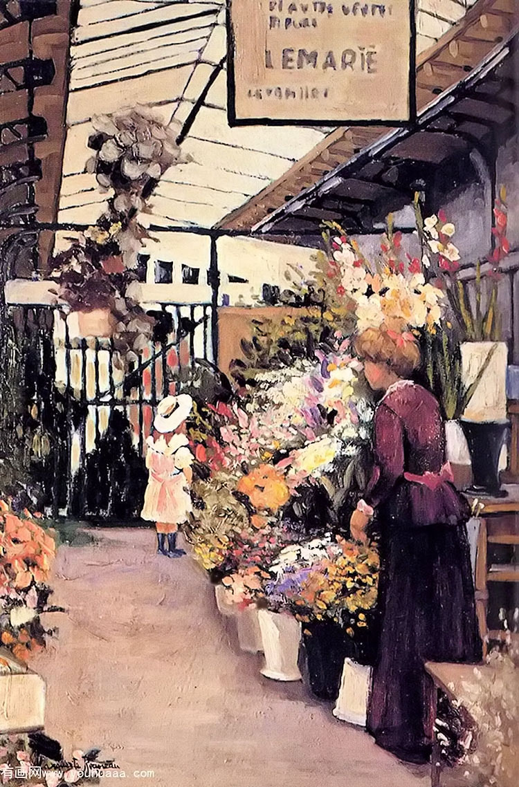 the flower market