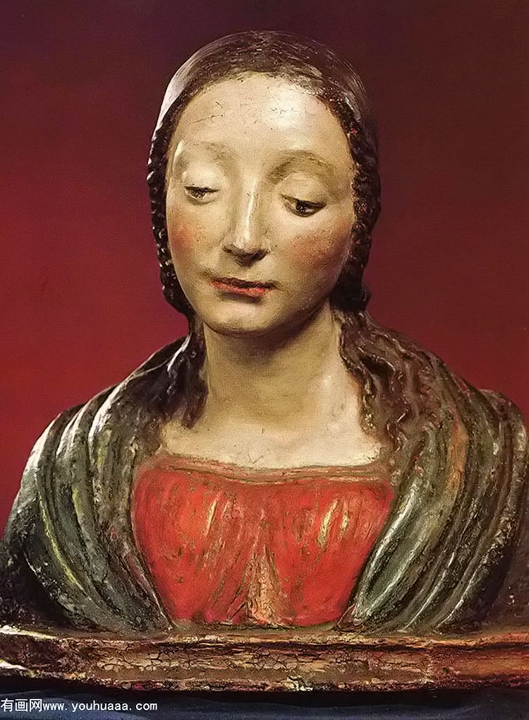 bust of a saint