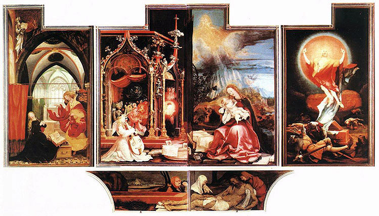 isenheim altarpiece (second view)