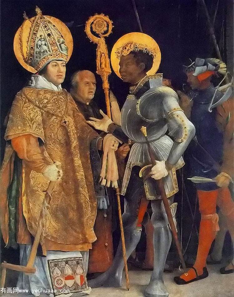 ʥ˹Ī˹Ļ - meeting of st. erasmus and st. maurice