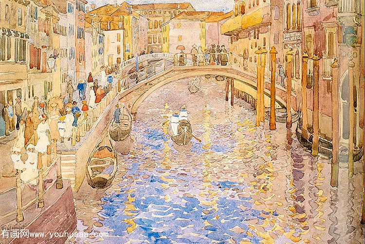 venetian canal scene