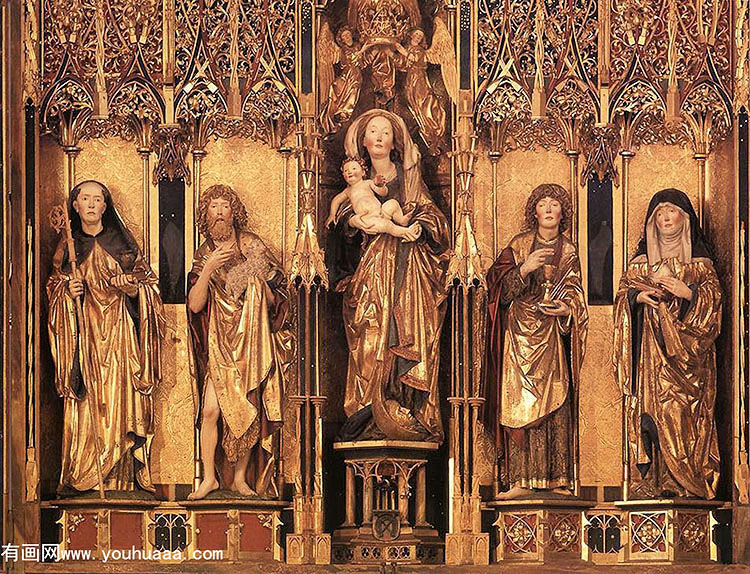 altarpiece (central section)