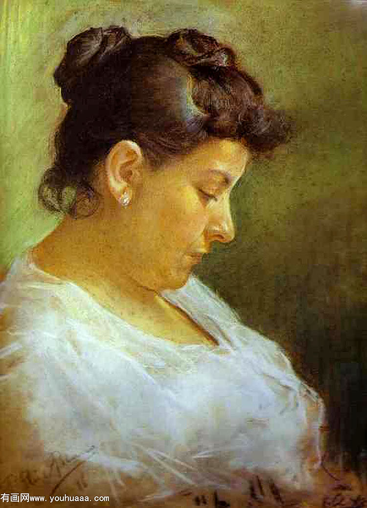 ĸФ - portrait of the artists mothe