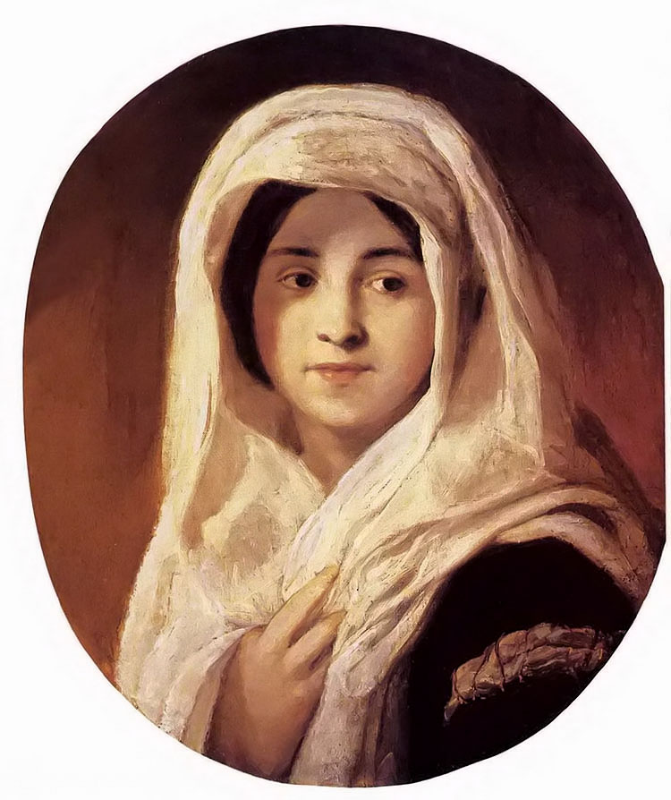 ɴŮФ - portrait of a woman with veil