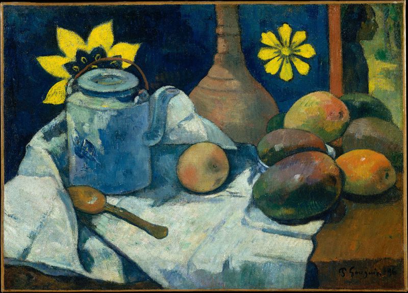 ˮľ - Still Life with Teapot and Fruit