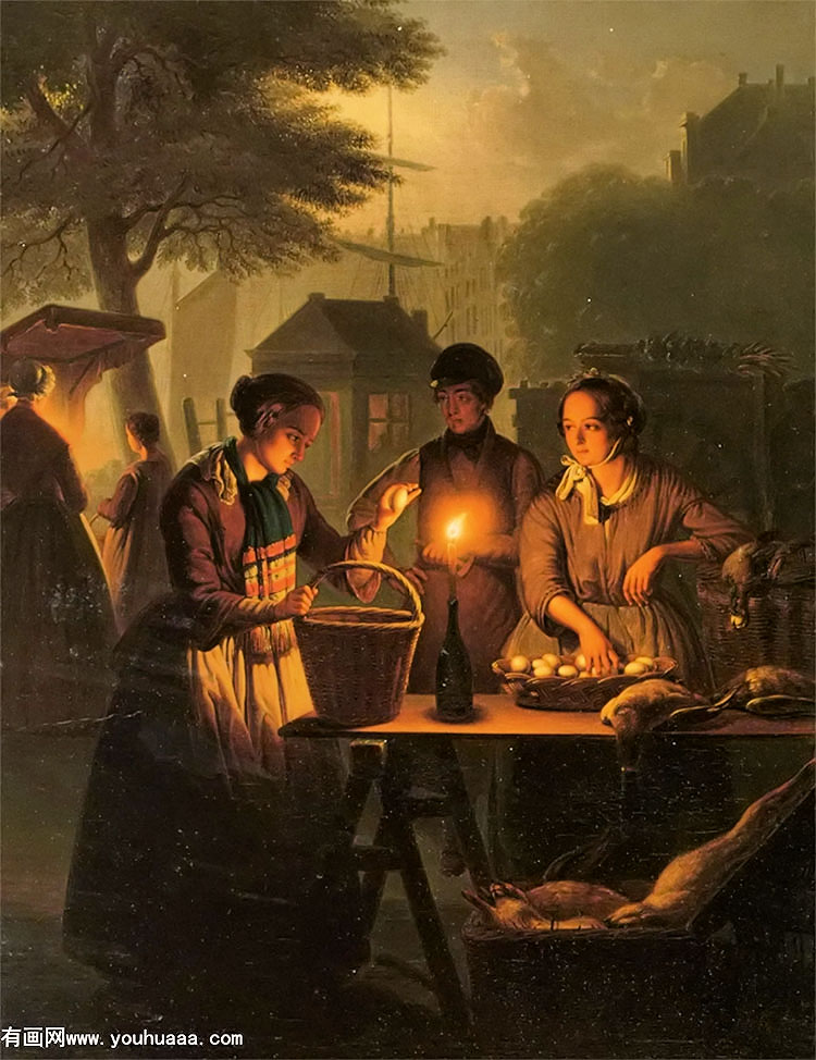 an evening market