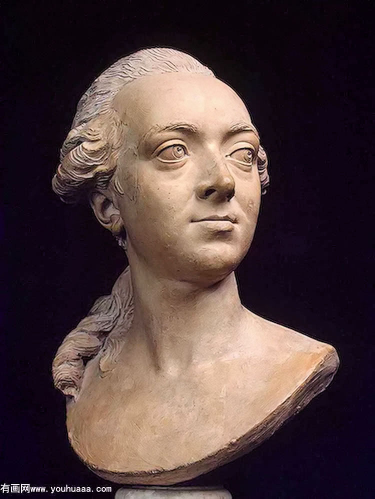 ʦƤ³İ - portrait bust of the architect pierre rousseau