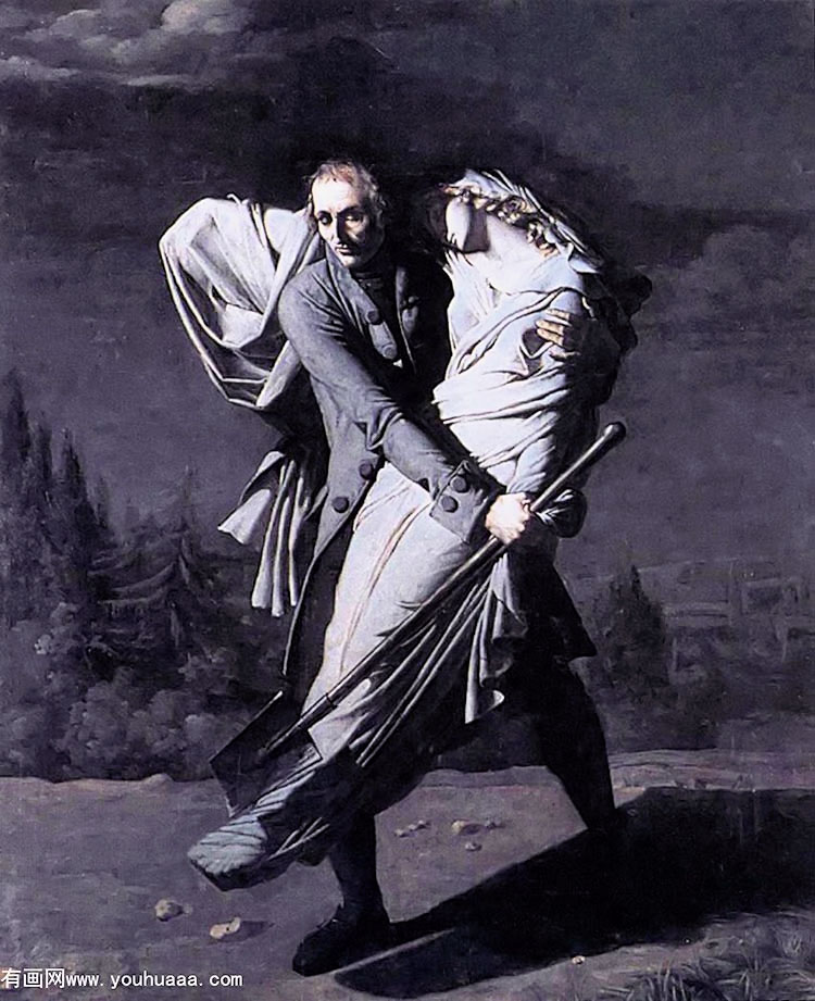 young holding his dead daughter in his arms