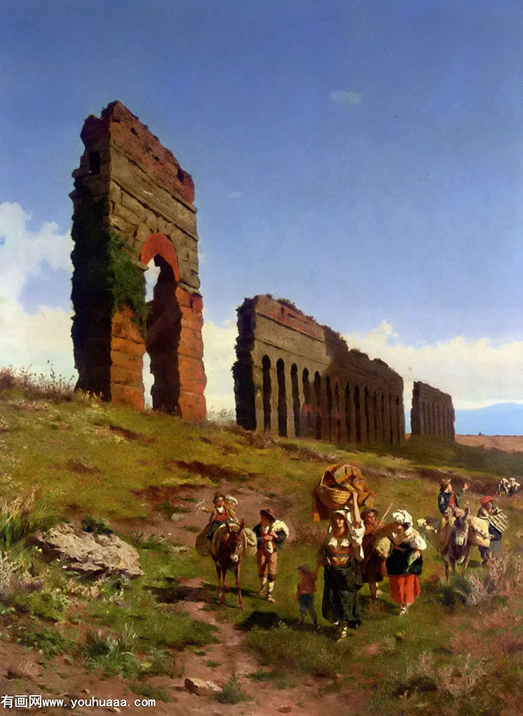 barucci pietro passing by the ruins