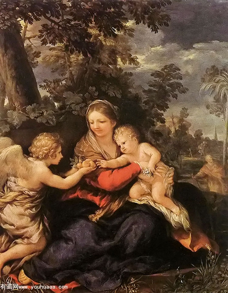 ʥͥ;Ϣ - holy family resting on the flight to egypt