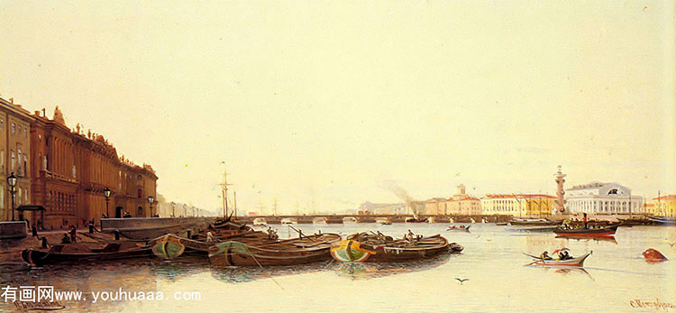 a view of st. petersburg