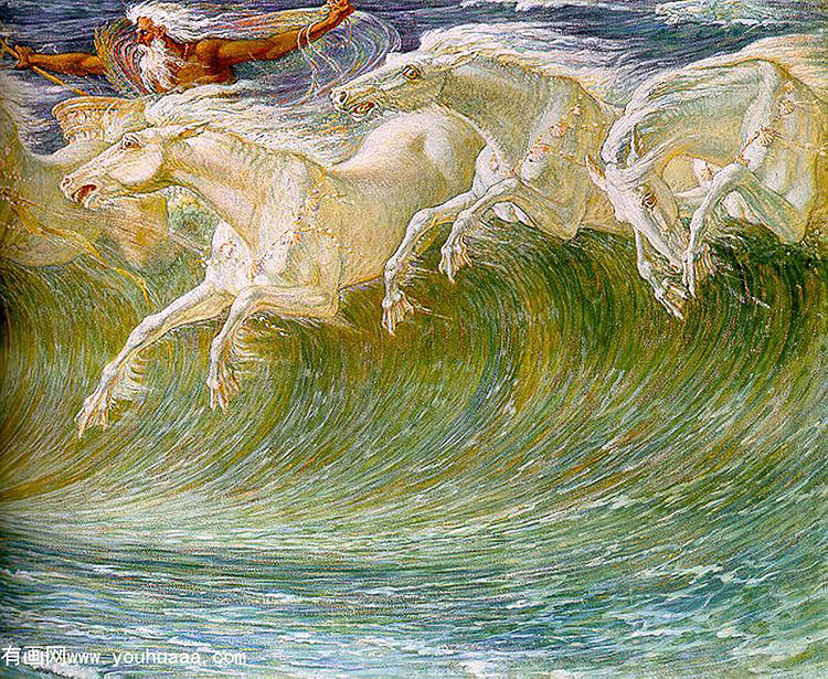 ֮(ֲ1) - the horses of neptune [detail 1]