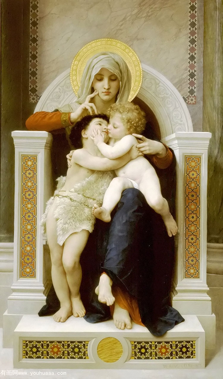 ʥĸʥô - la vierge, lenfant jesus et saint jean baptiste