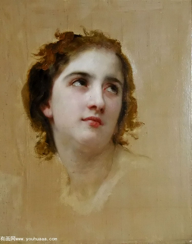 ŮФ - sketch of a young woman