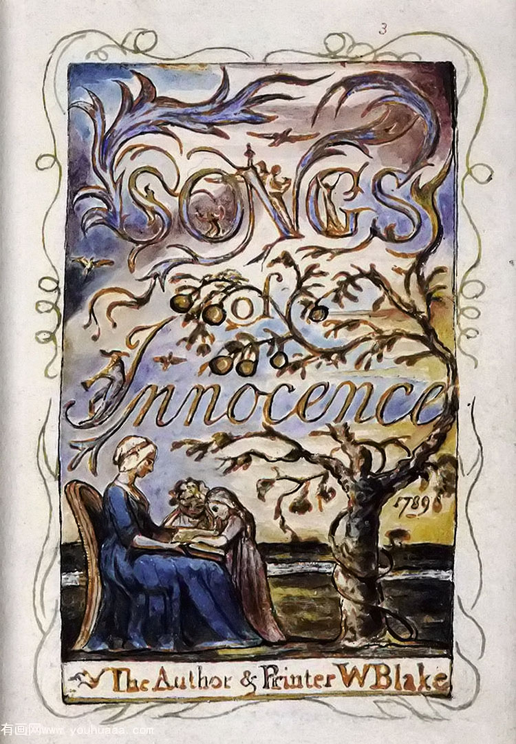 songs of innocence (title page)