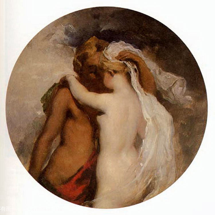 nymph and satyr