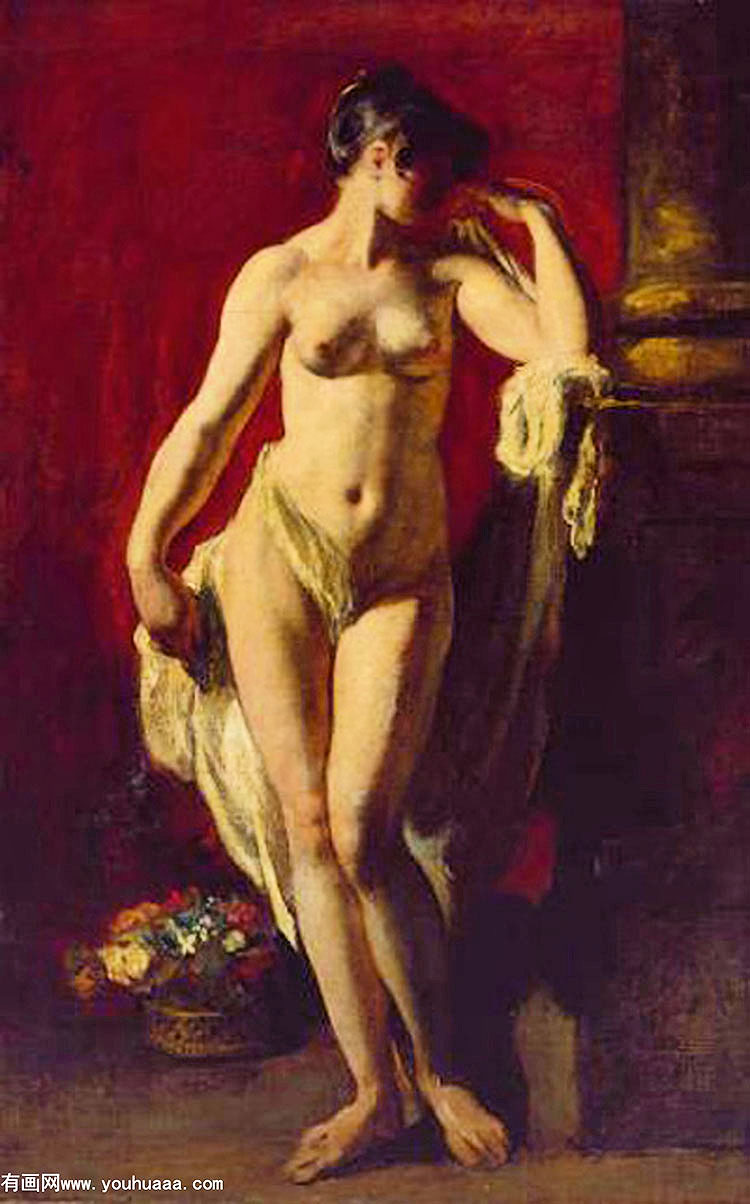 վŮ - standing female nude