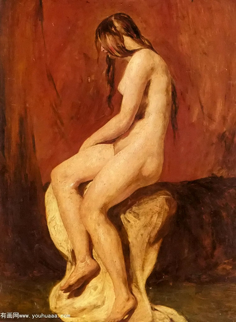 Ůϰ - study of a female nude