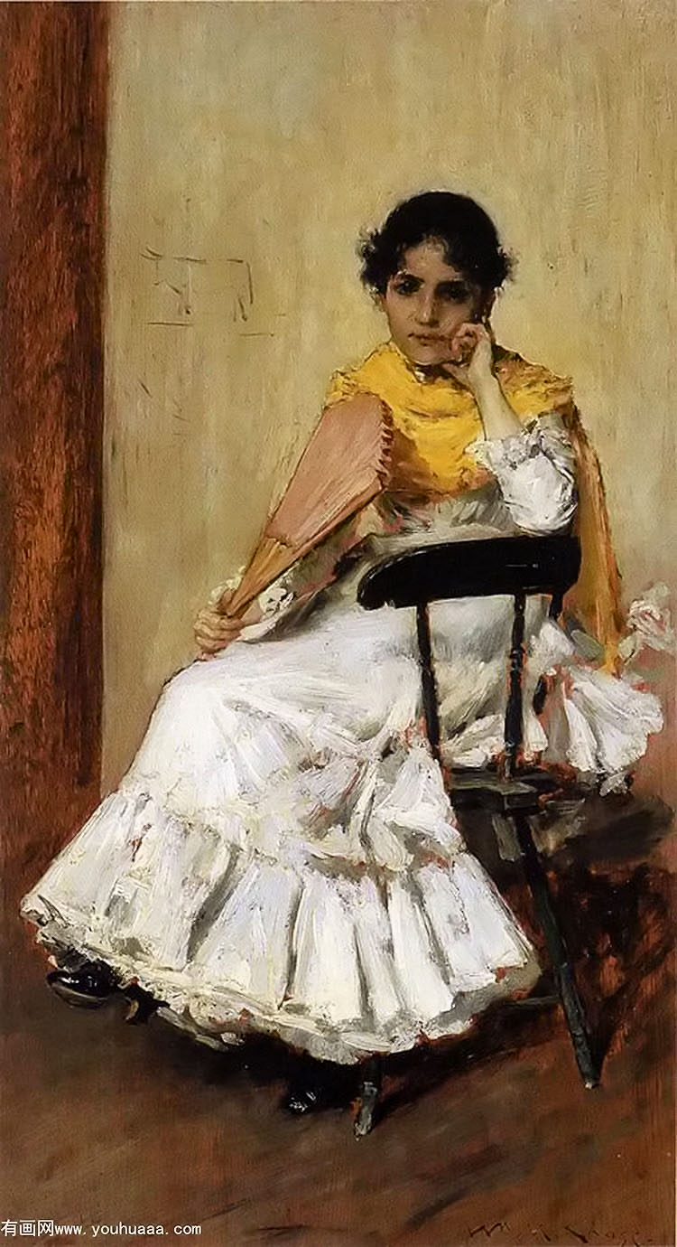 ʽȹӵĲ˹ - a spanish girl aka portrait of mrs. chase in spanish dress