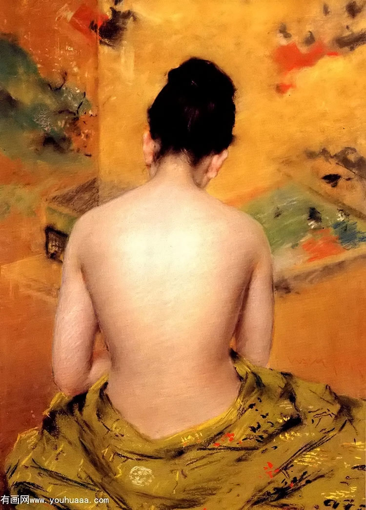 back of a nude