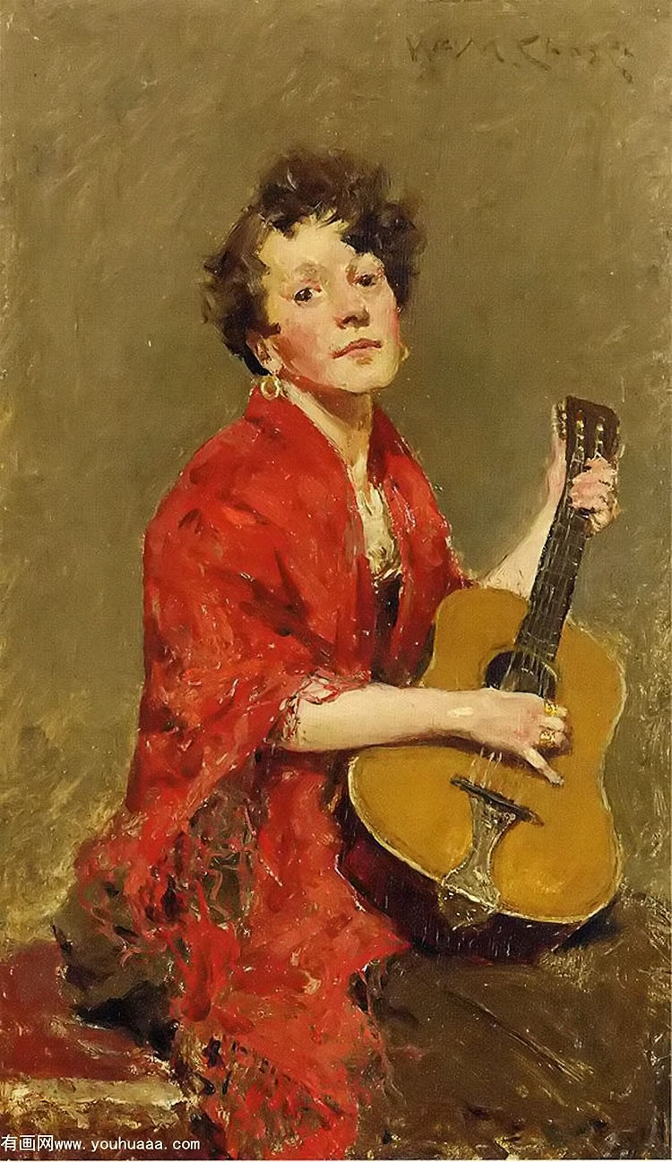 girl with guitar