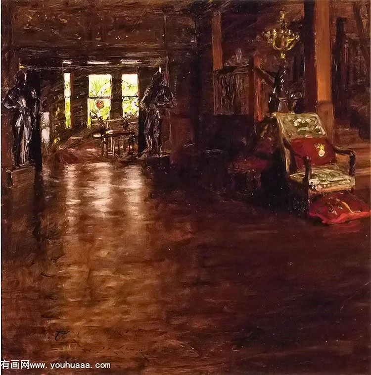 interior, oak manor