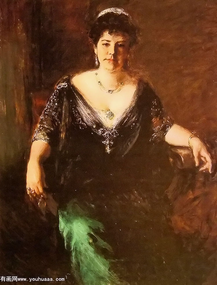 ˻ - portrait of mrs william merritt chase