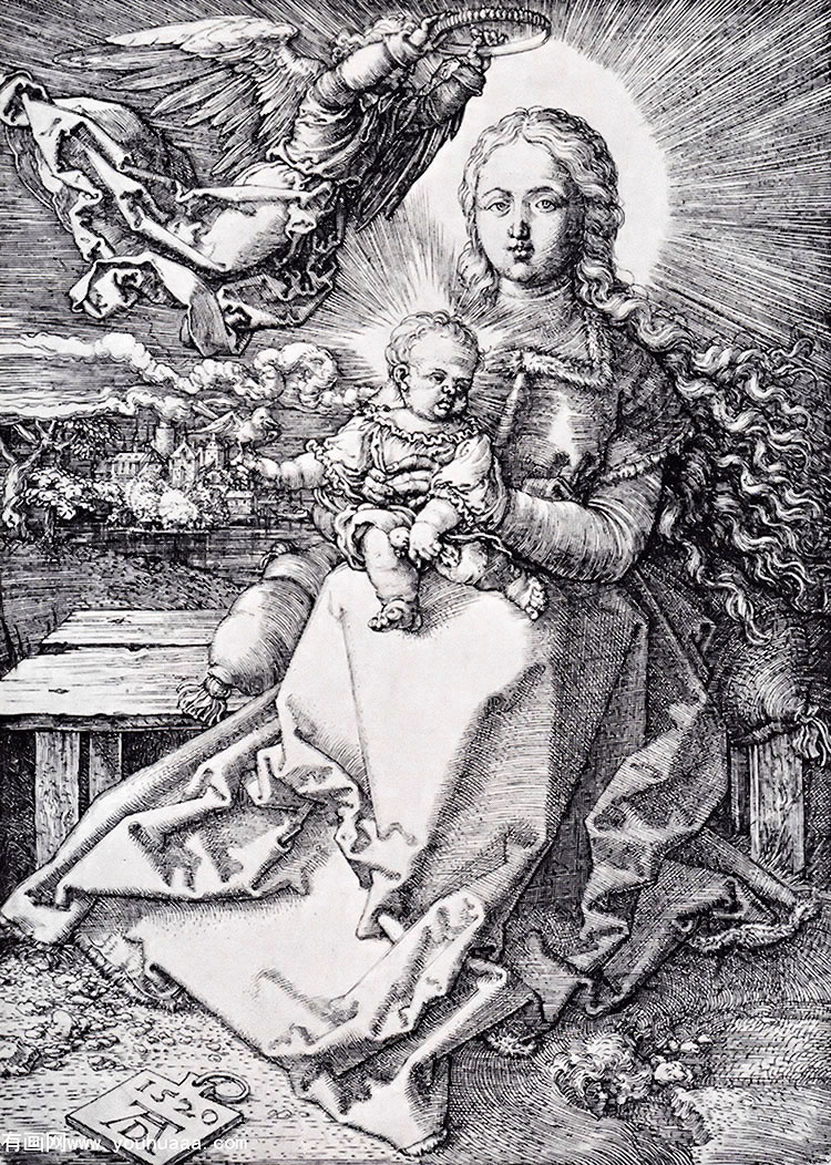 ʹΪʥĸ - madonna crowned by an angel