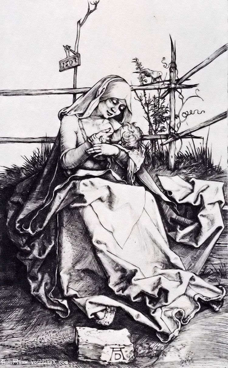 ϵʥĸ - madonna on a grassy bench