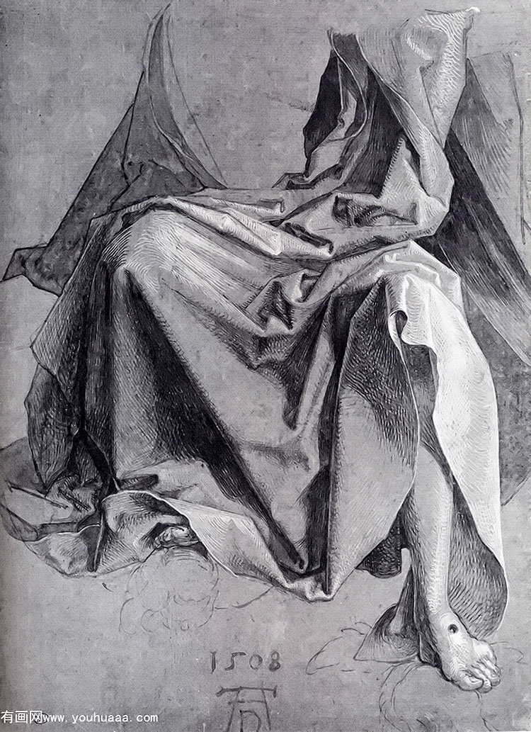 study of drapery