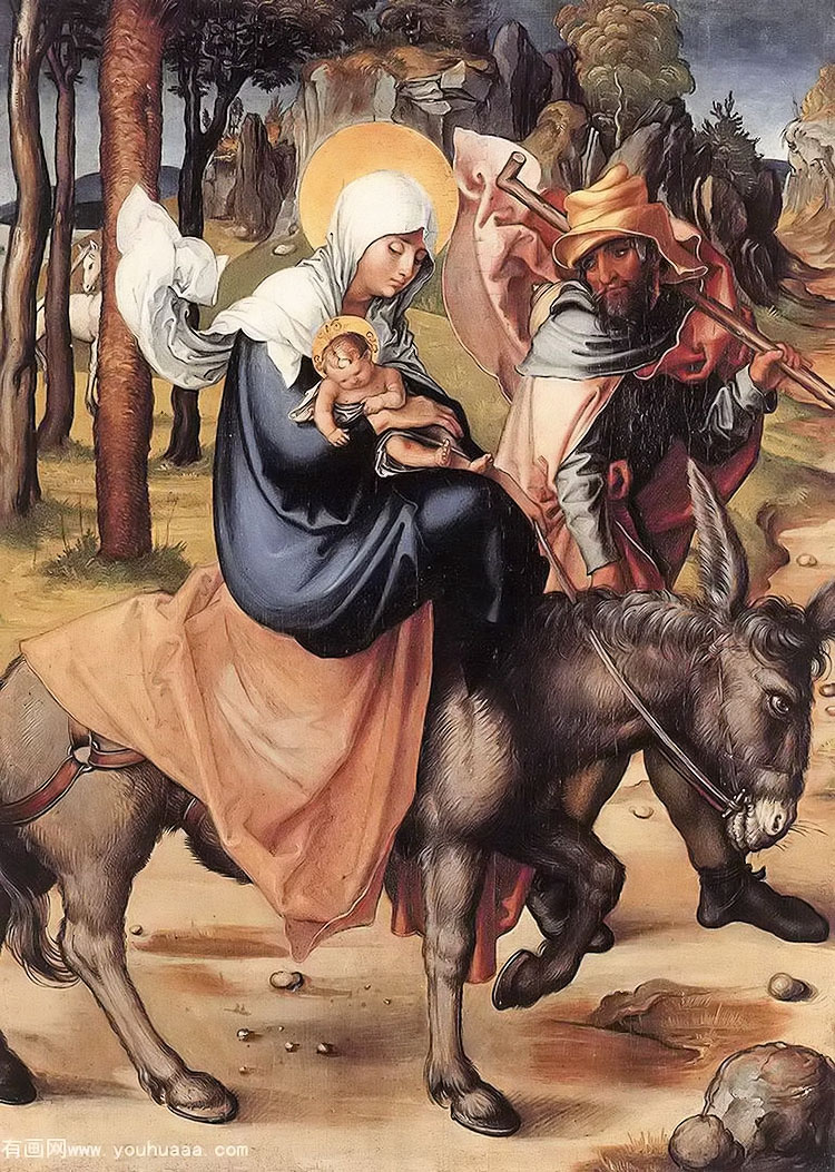 ʥĸ߿֮ - the seven sorrows of the virgin- the flight into egypt