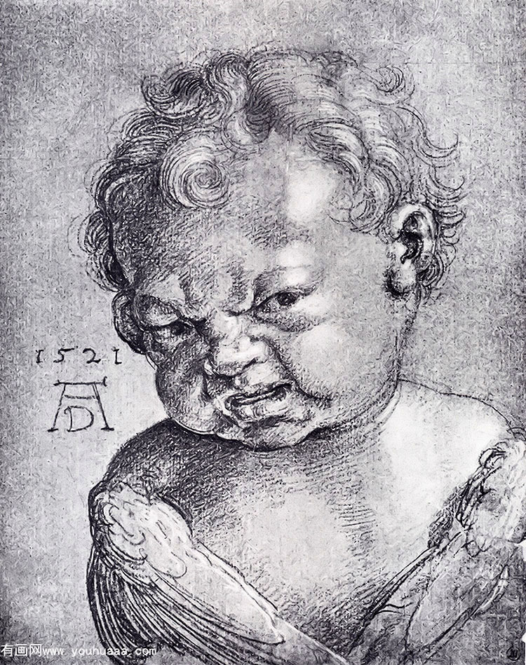 weeping cherub