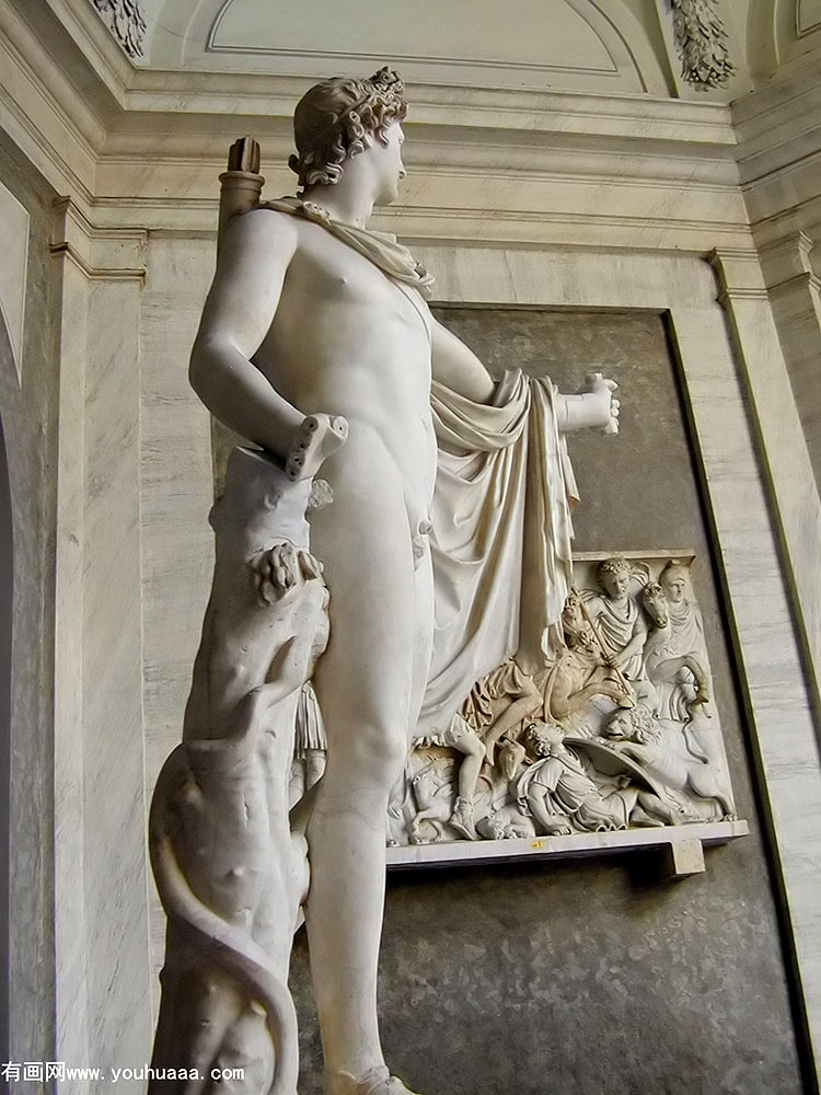 apollo belvedere [detail 1]