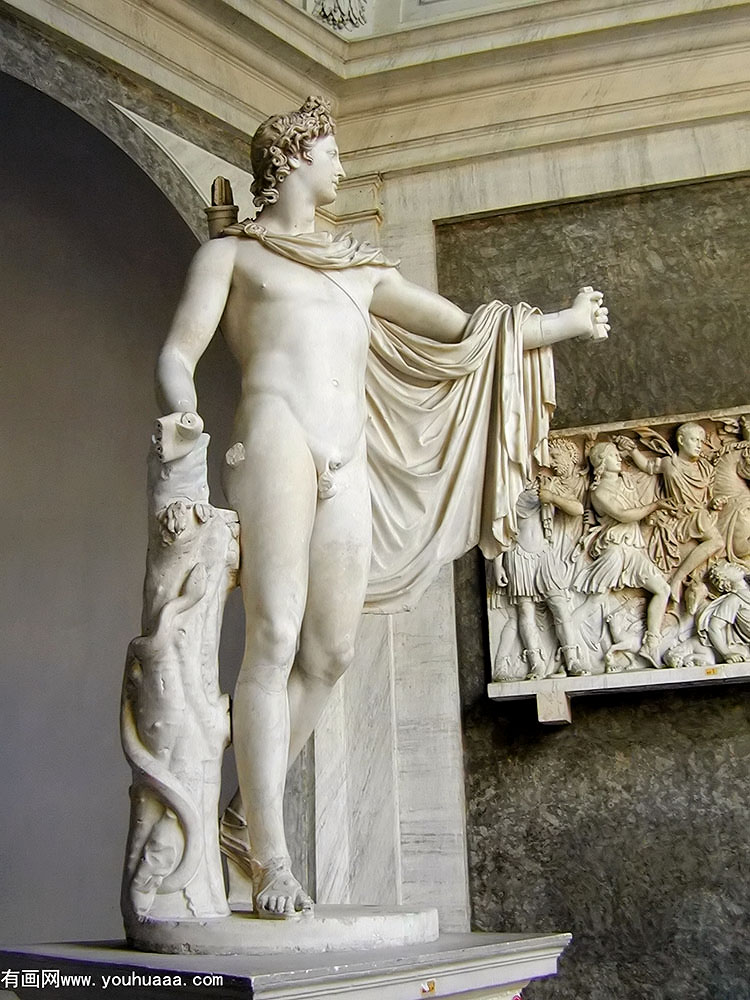 apollo belvedere [detail 2]