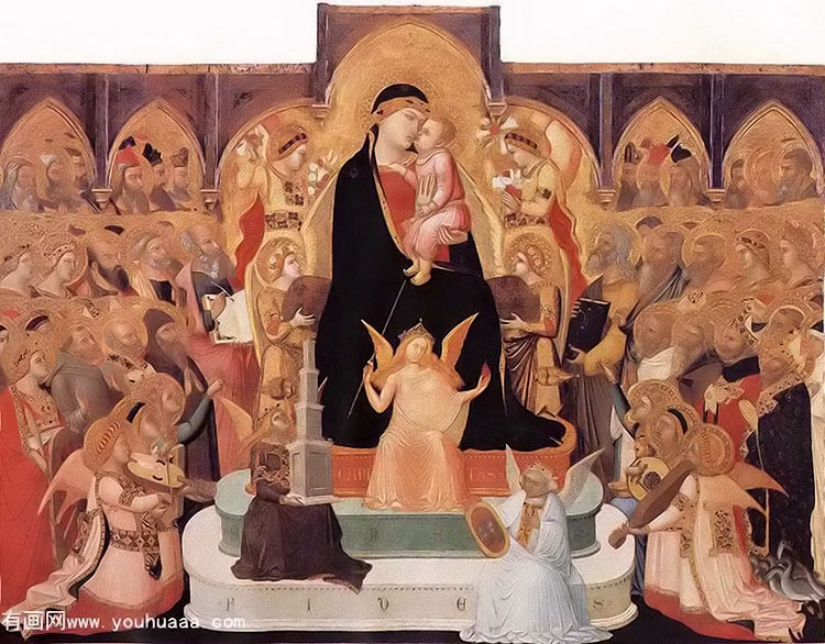 ʥĸٵʥͼ(ʥĸʹʥͽ) - madonna with angels and saints (maesta)