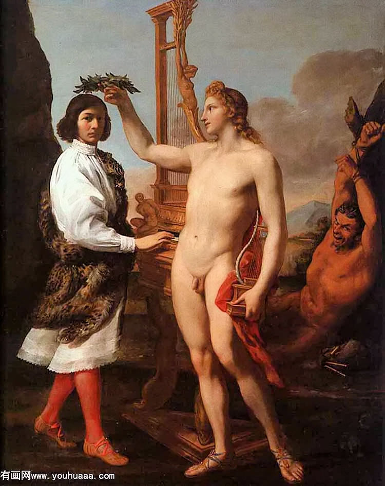 marcantonio pasquilini crowned by apollo