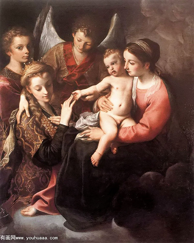 the mystic marriage of st catherine