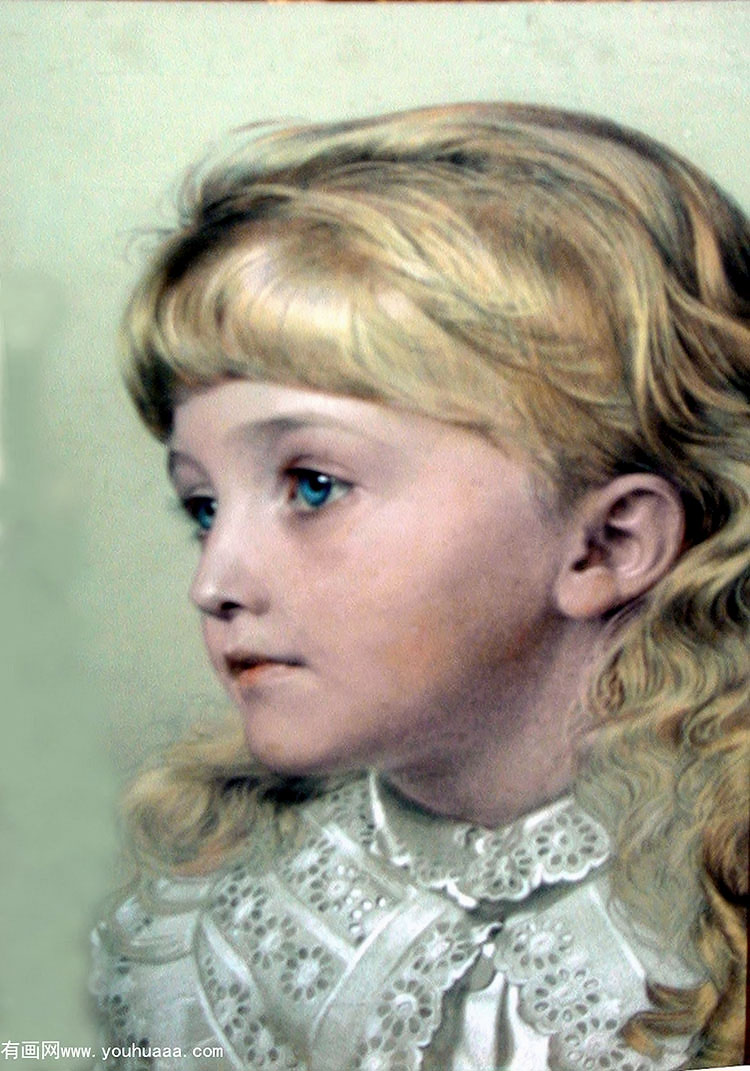 ŮФ(ֲ1) - portrait of may gillilan [detail 1]