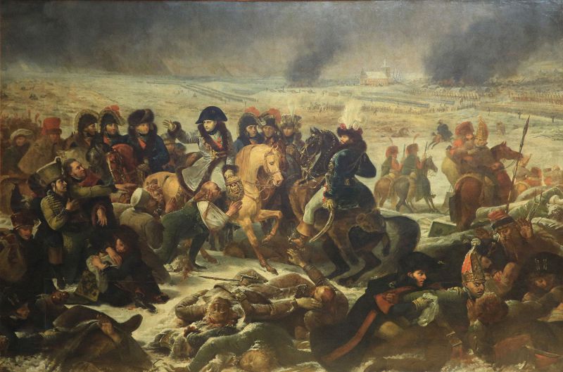 ڰ - napoleon on the battlefield of eylau