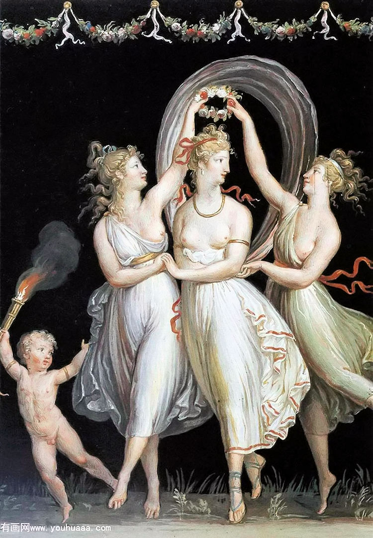 the three graces dancing