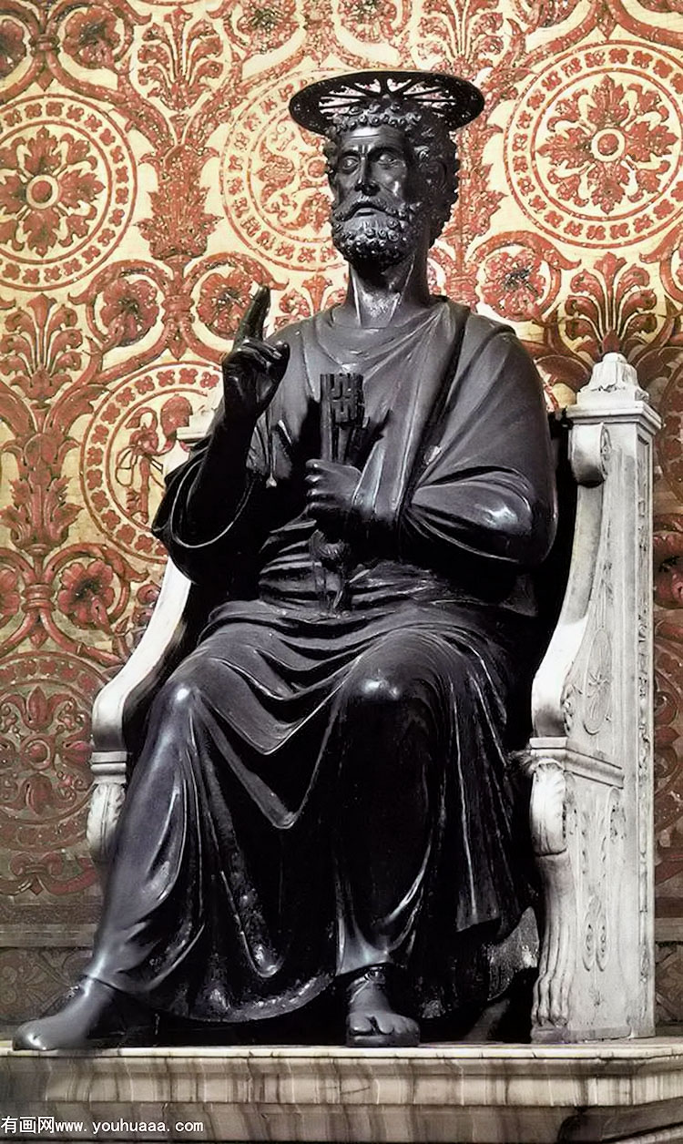 the statue of saint peter