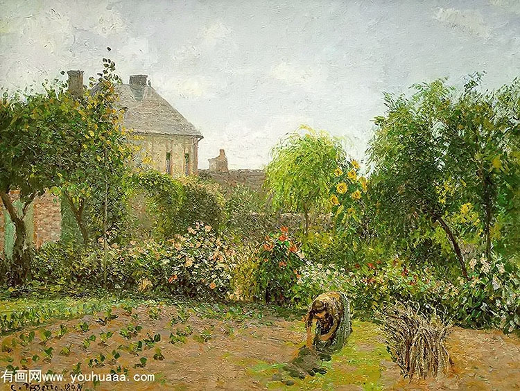 the artists garden at eragny