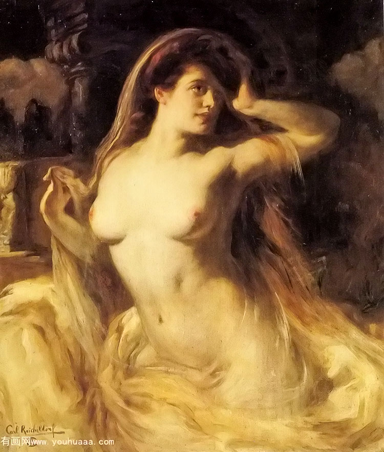 a voluptuous nude