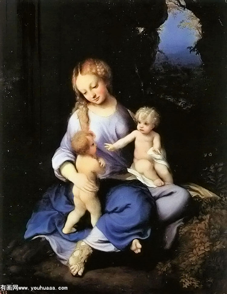 ʥĸСʥԼ - madonna and child with the young saint john