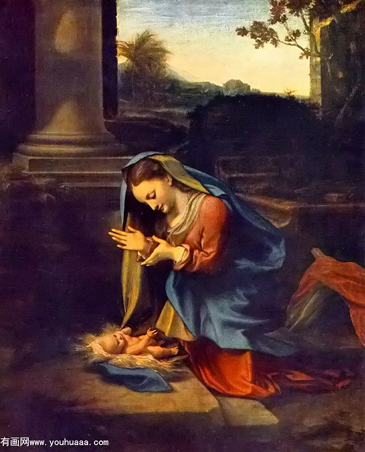 the adoration of the child