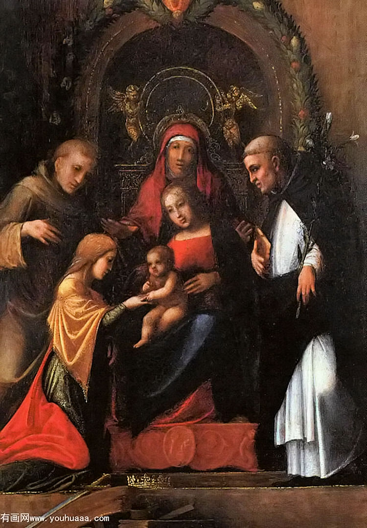 the mystic marriage of st. catherine