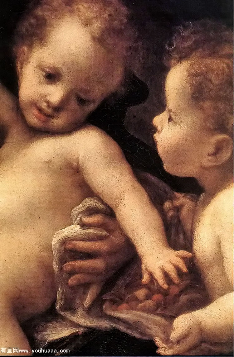 ʥĸʹ(ֲ) - virgin and child with an angel (detail)