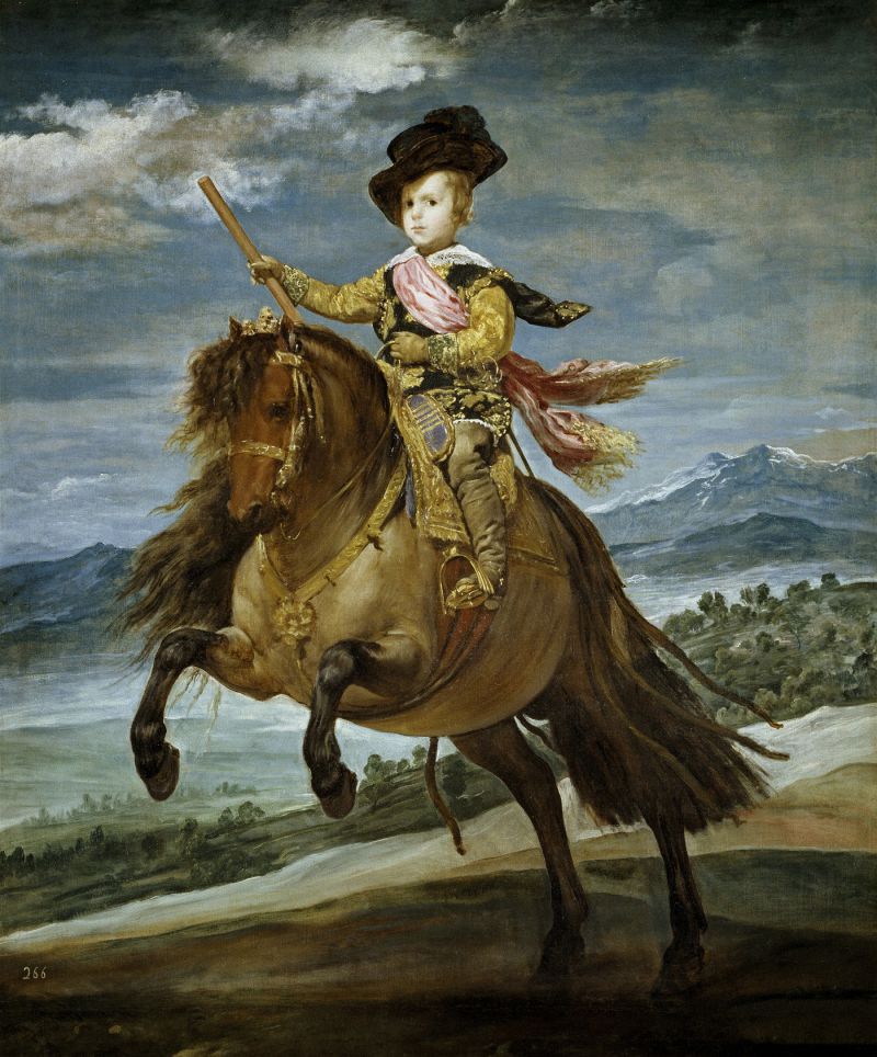 İͶ˹ - equestrian portrait of balthasar carlos