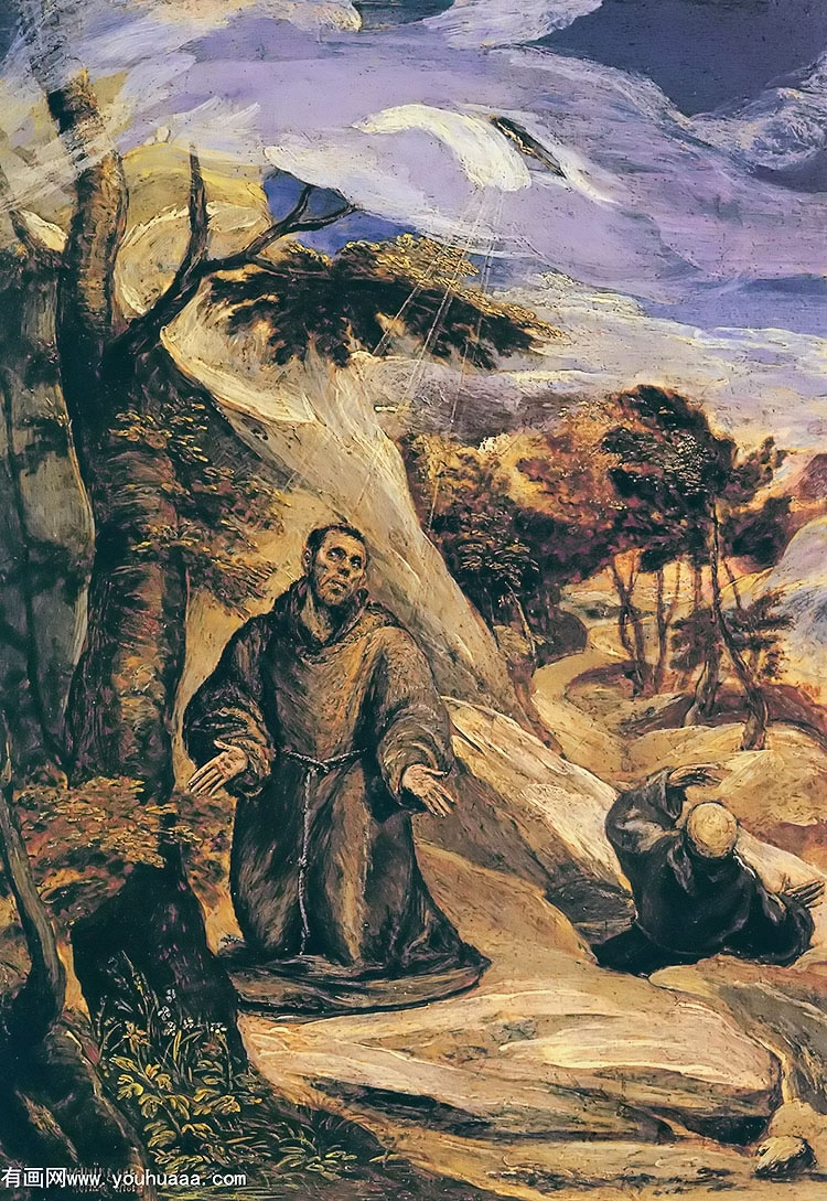 saint francis receiving the stigmata